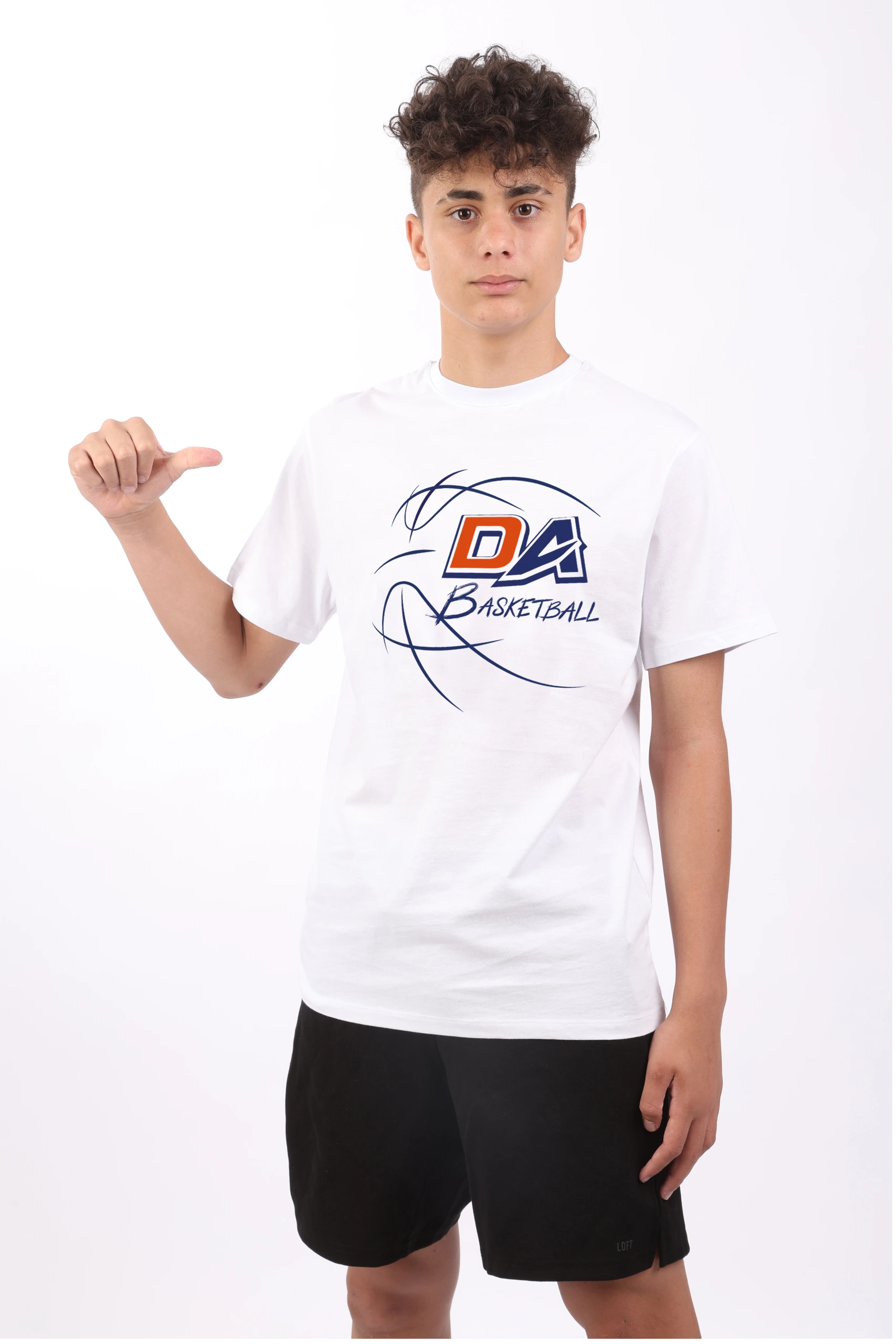 Demir Amiraller SK- Beyaz  baskılı t-shirt